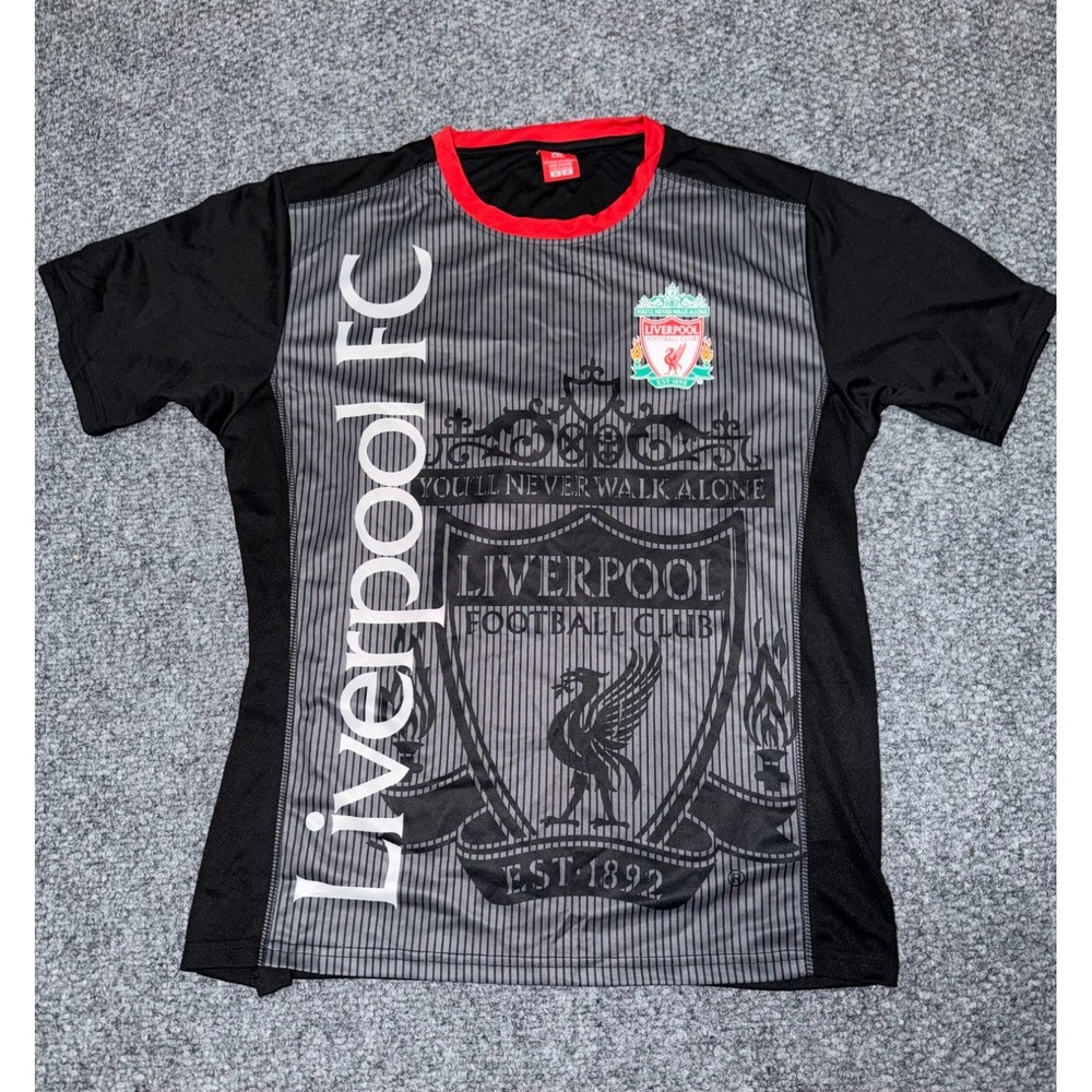 Icon Sports Liverpool FC Officially Licensed Graphic Poly Soccer Jersey size med